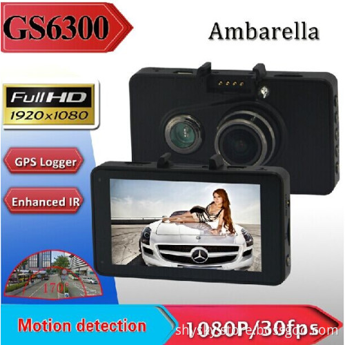GS6300 Ambarella 1080P 3.0" Car Vehicle DVR Camera Video Recorder GPS Night Vision